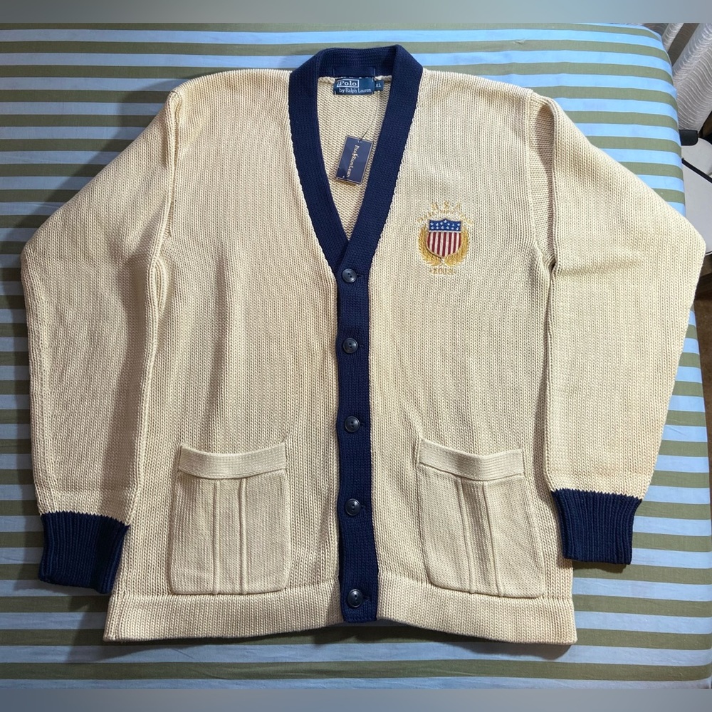 Rare Polo Ralph Lauren 2012 Chunky Cardigan XL BNWTs